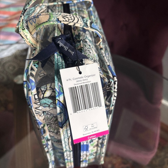 Vera Bradly 4 Piece Cosmetic Organizer Set - Picture 3 of 8